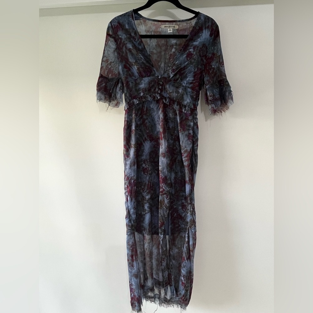 Urban Outfitters Florence Chiffon Maxi Dress - Picture 8 of 8